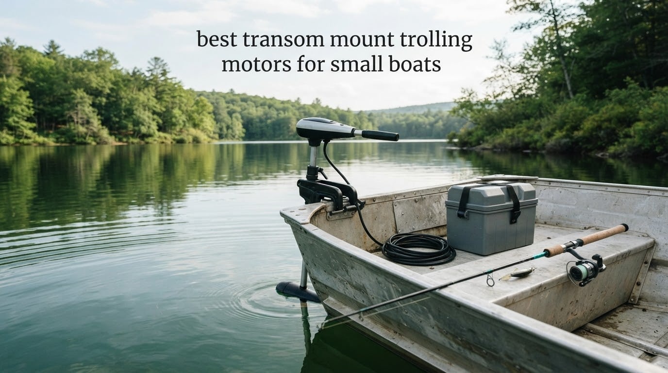 best transom mount trolling motors for small boats