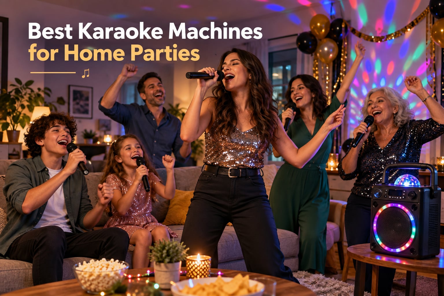 Best Karaoke Machines for Home Parties