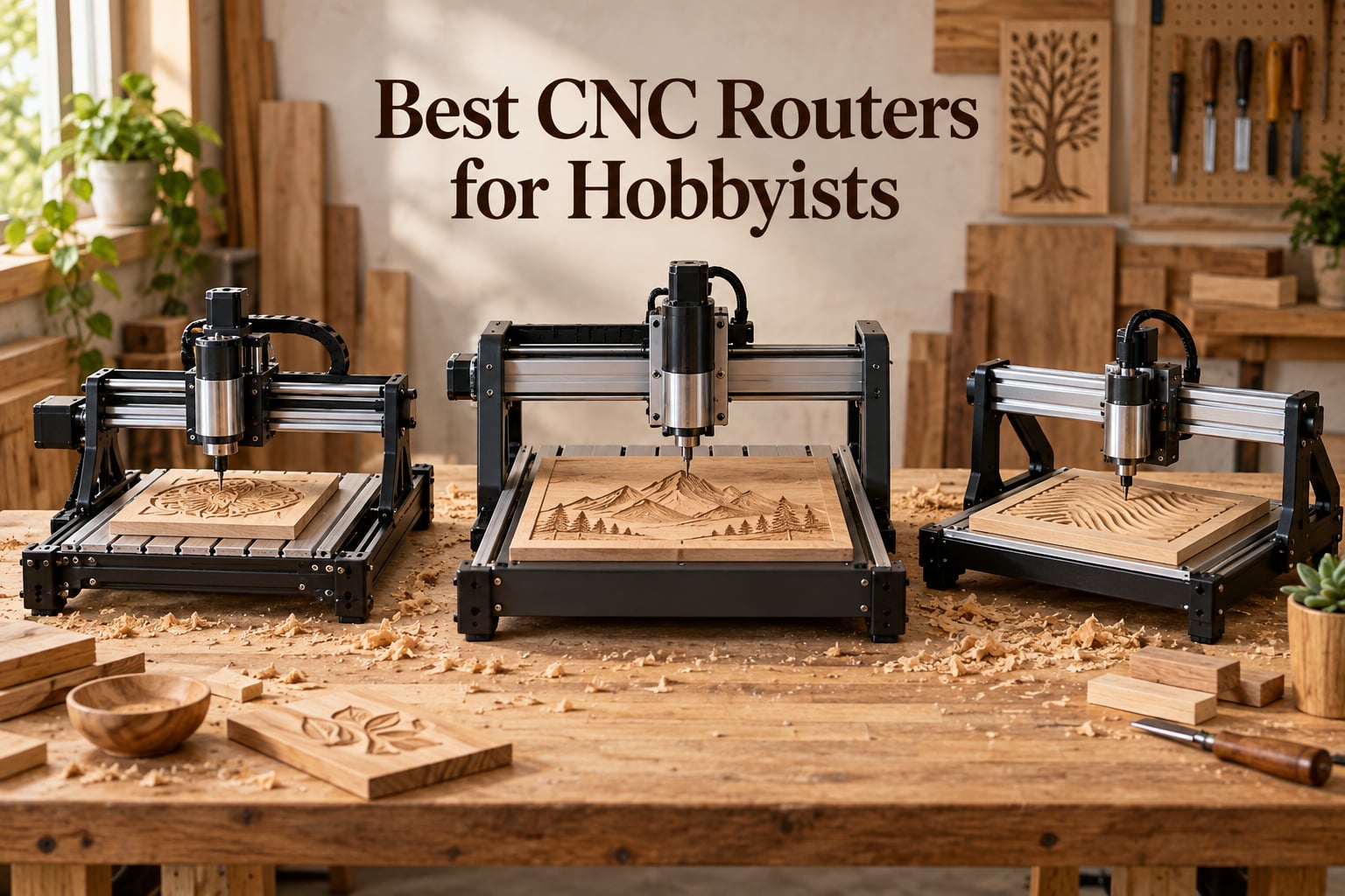 Best CNC Routers for Hobbyists