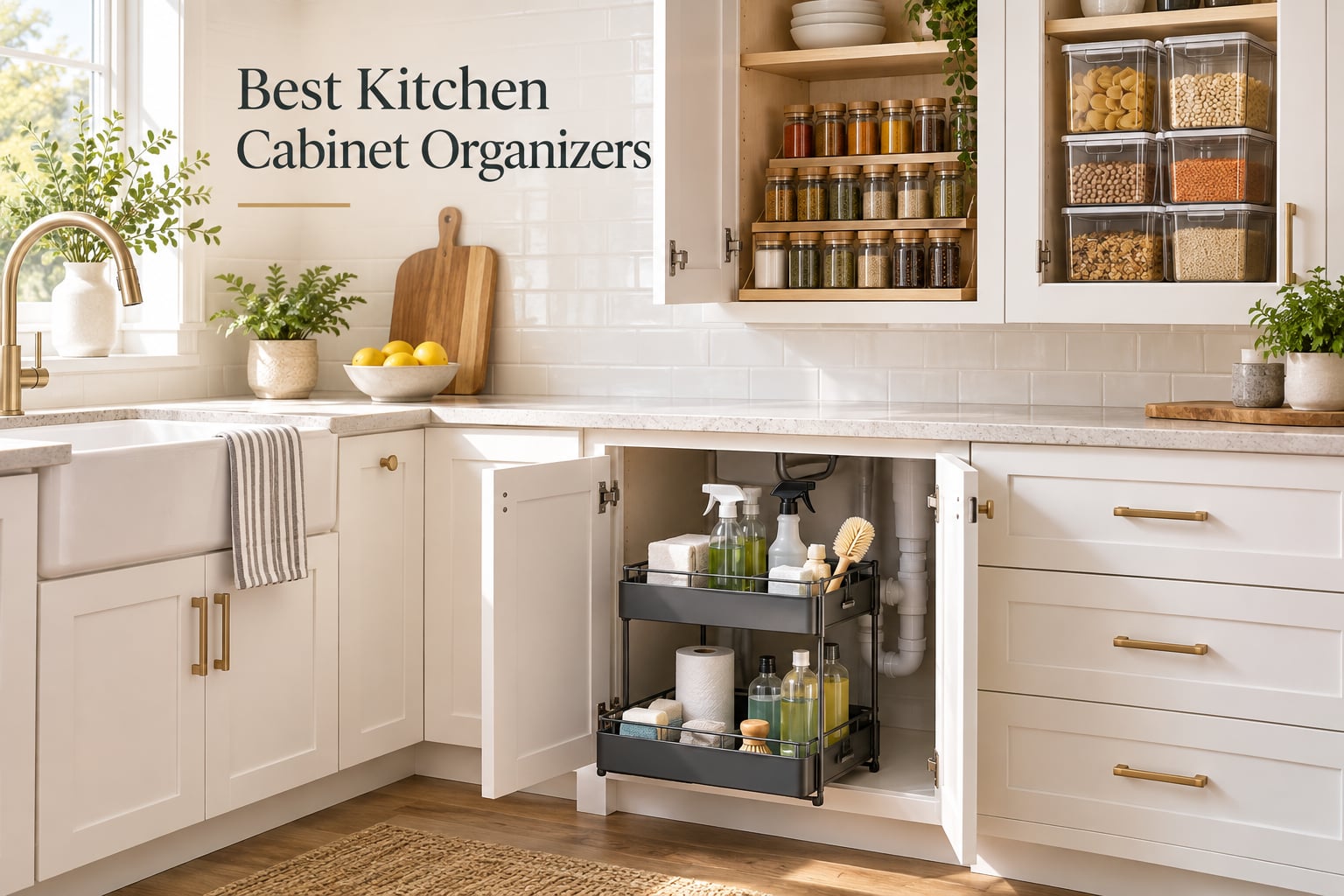 Best Kitchen Cabinet Organizers