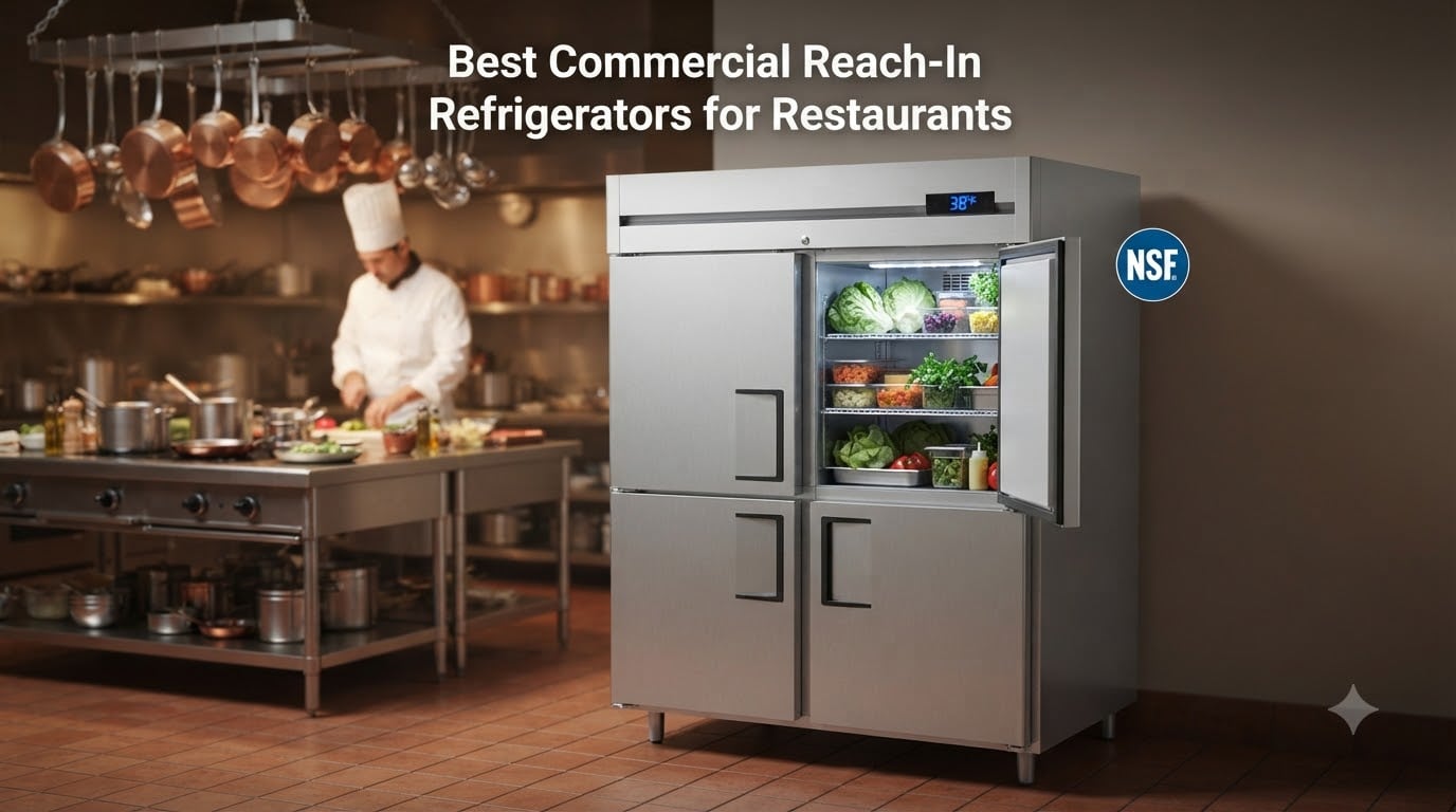 Best Commercial Reach-In Refrigerators for Restaurants