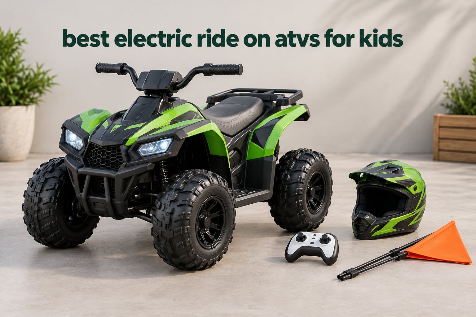 best electric ride on atvs for kids