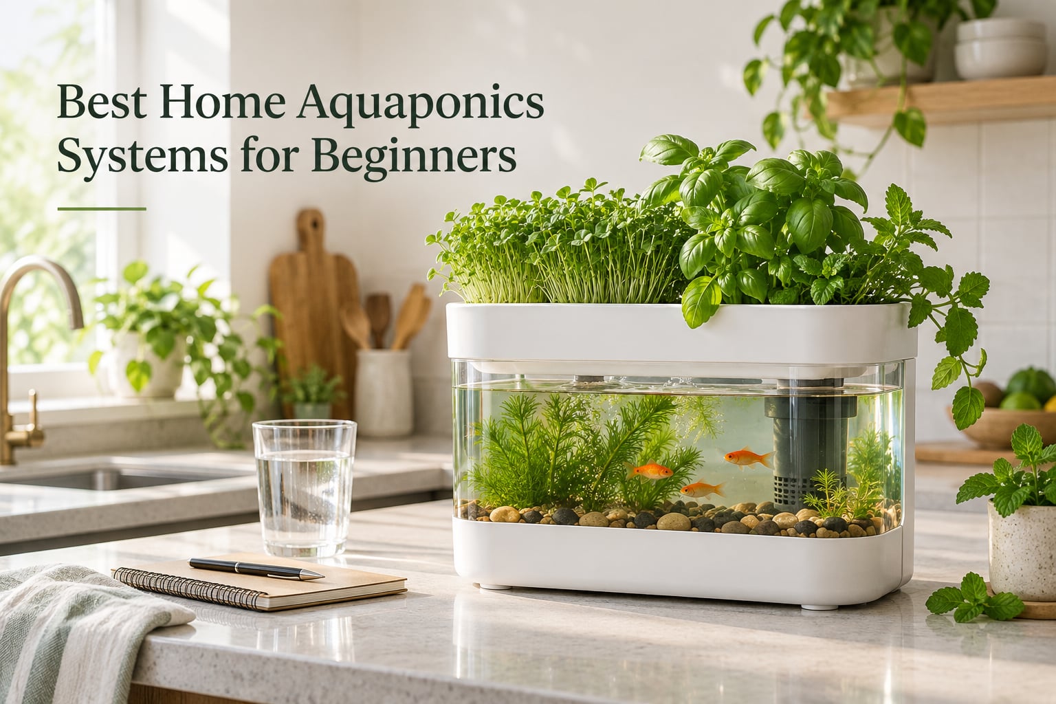 Best Home Aquaponics Systems for Beginners