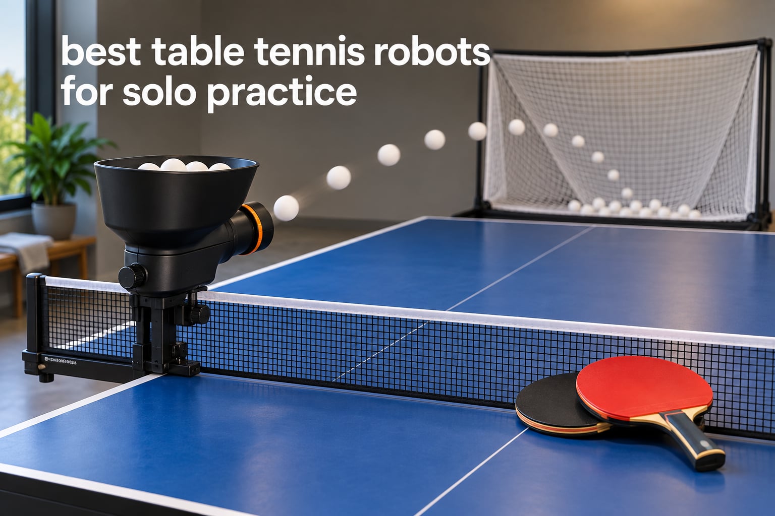 best table tennis robots for solo practice