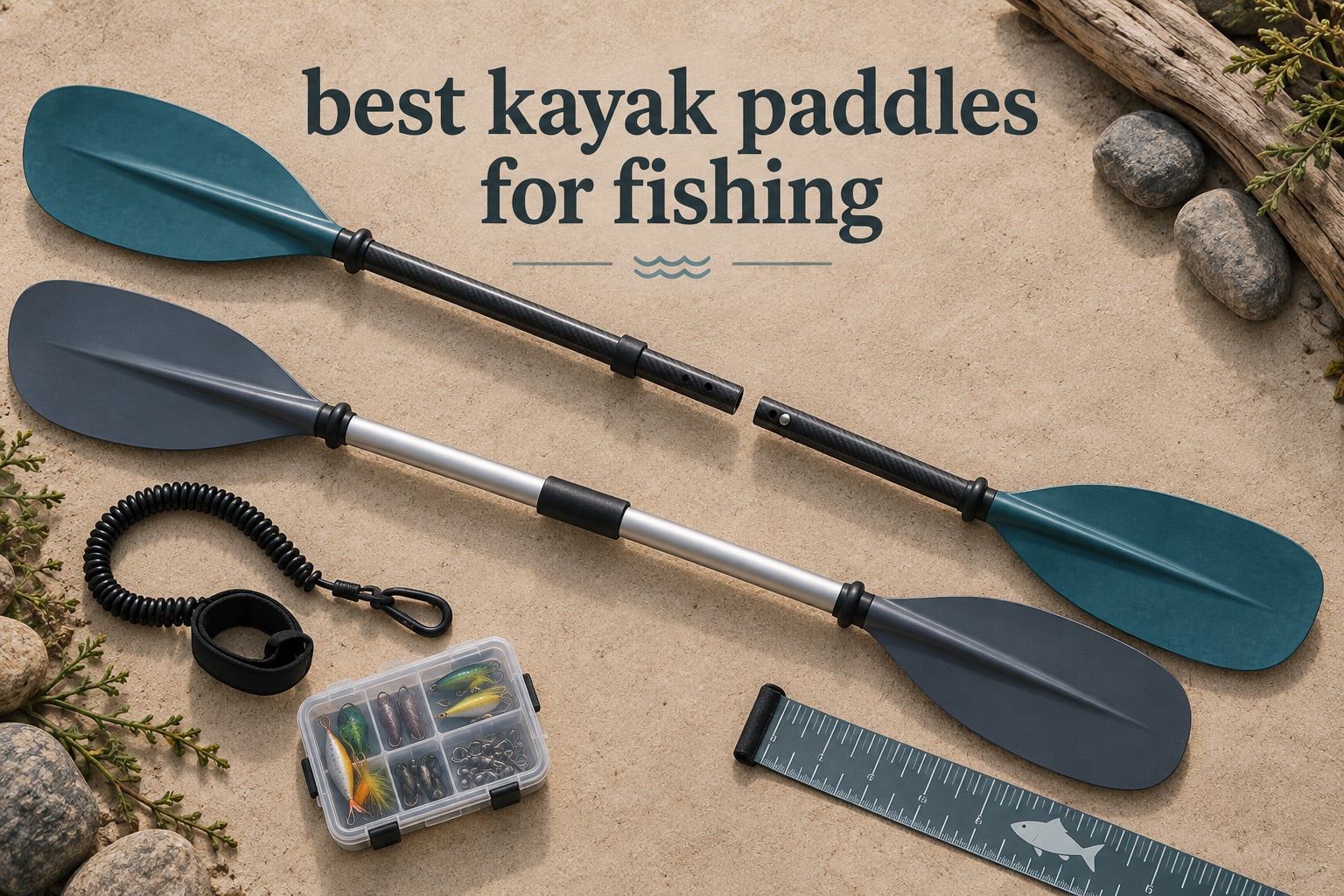 best kayak paddles for fishing