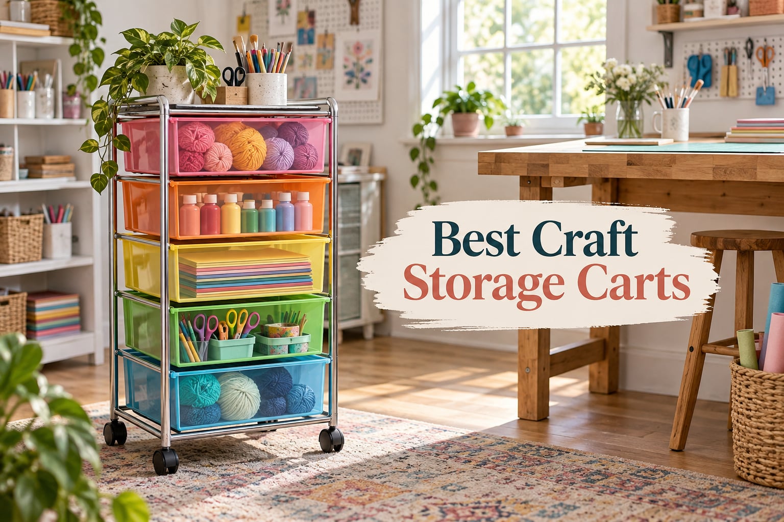 Best Craft Storage Carts