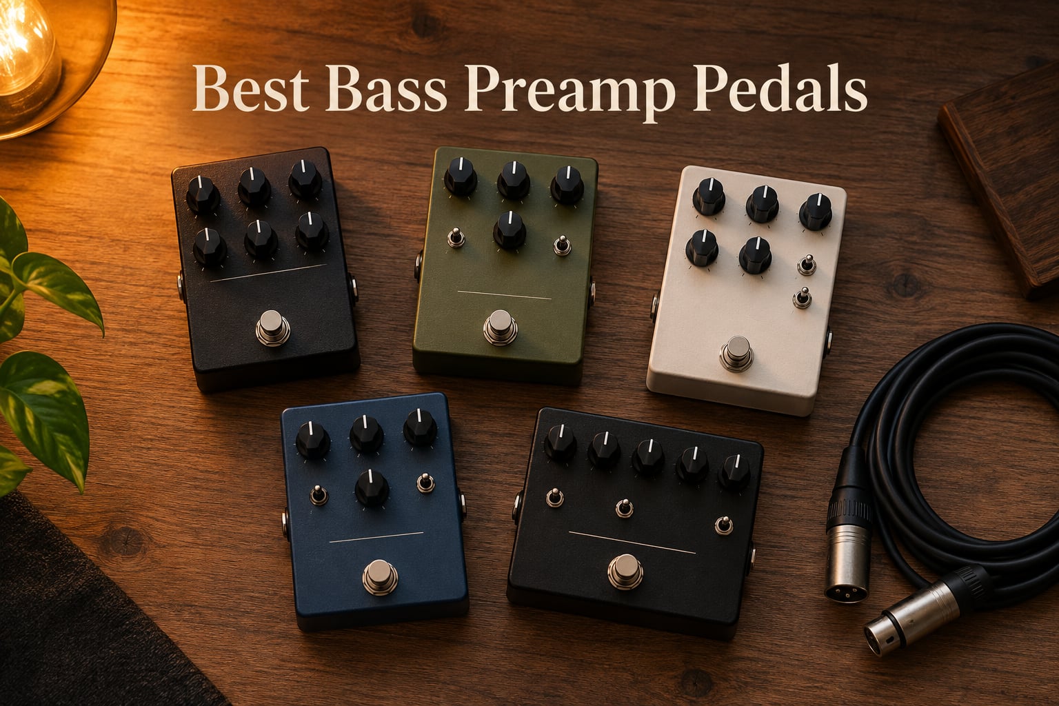 Best Bass Preamp Pedals