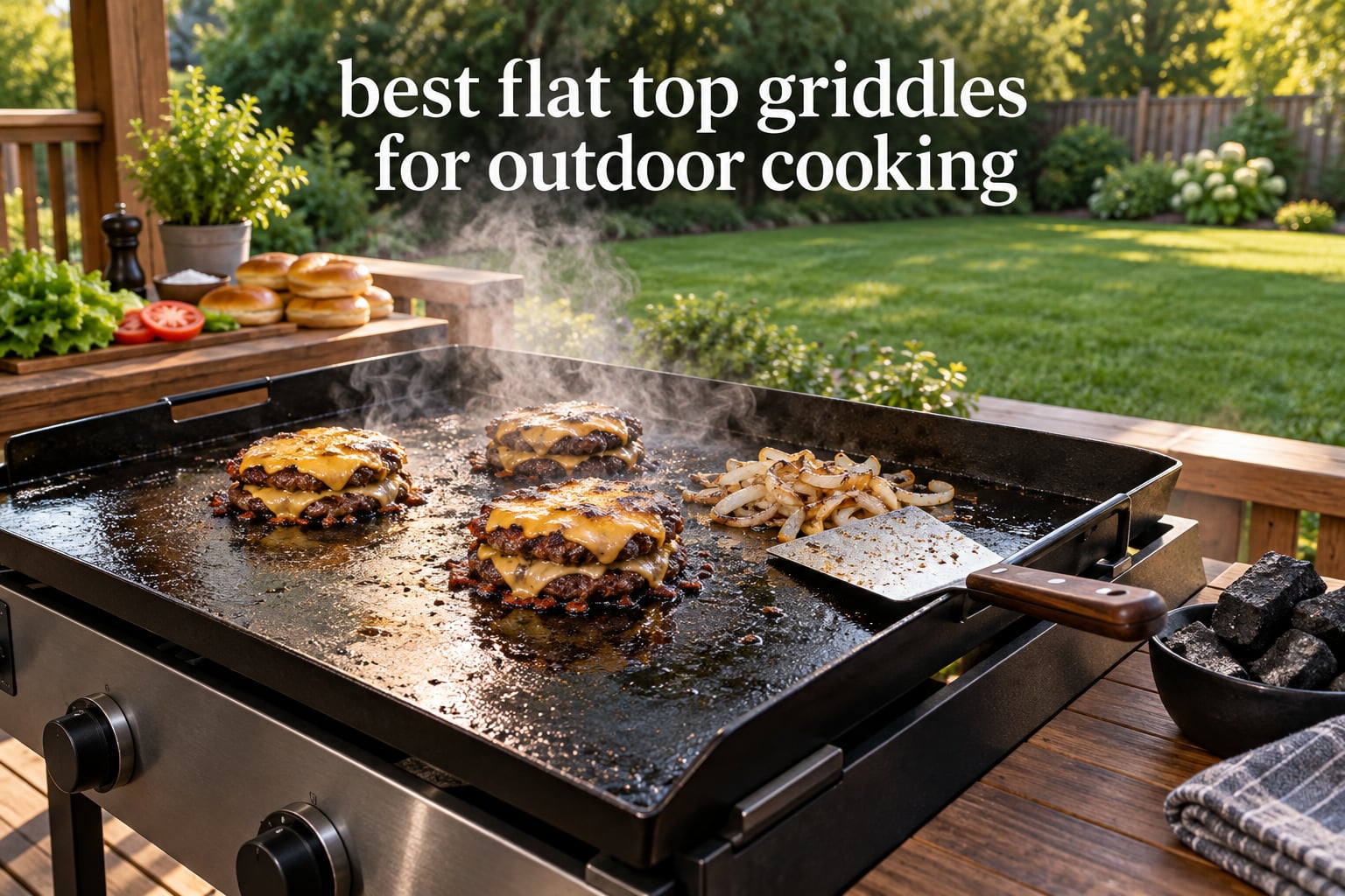 best flat top griddles for outdoor cooking