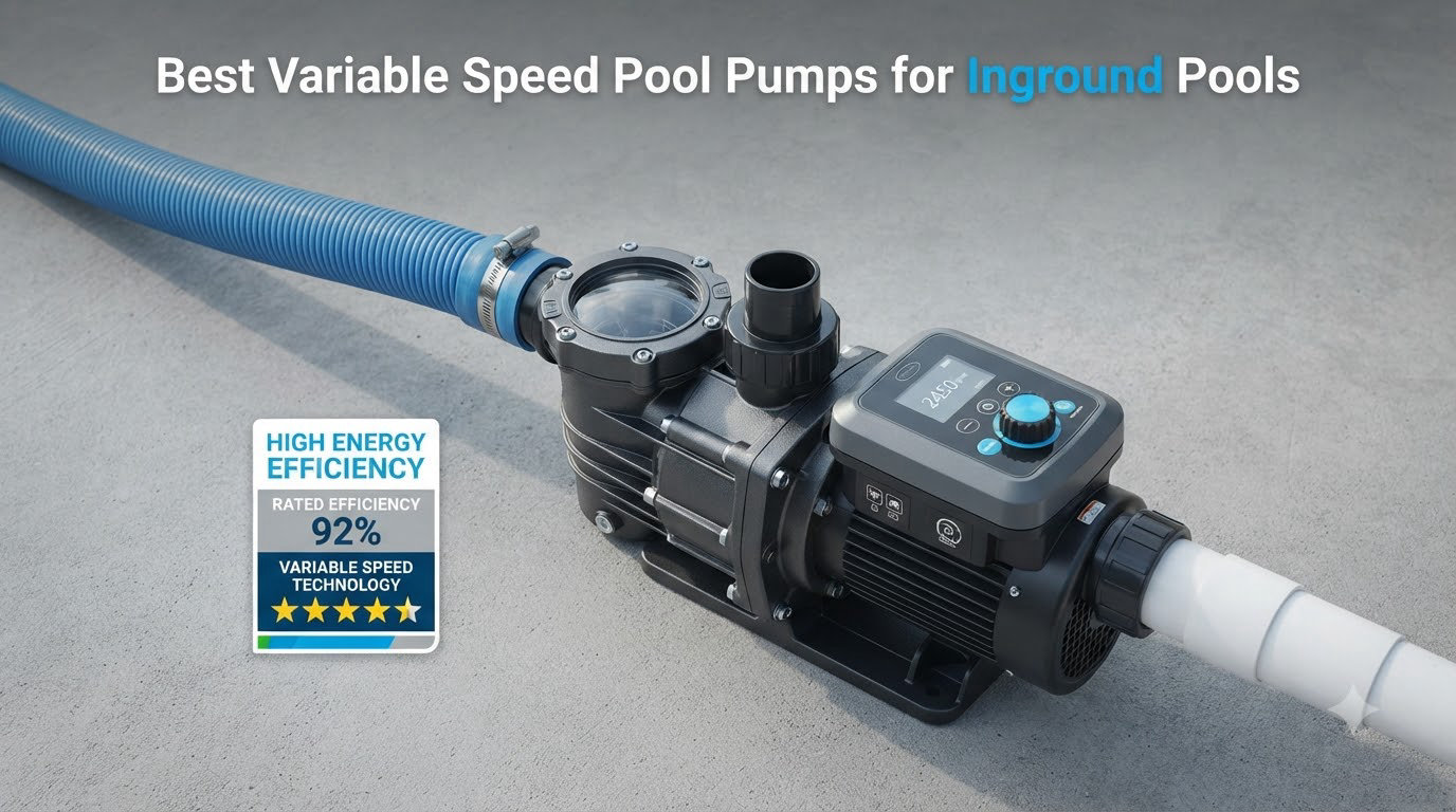Best Variable Speed Pool Pumps for Inground Pools