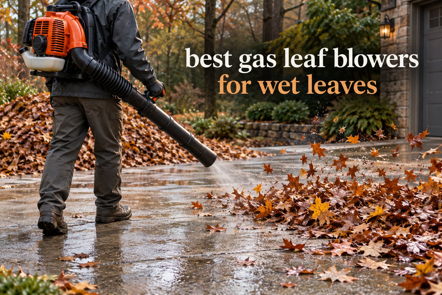 best gas leaf blowers for wet leaves