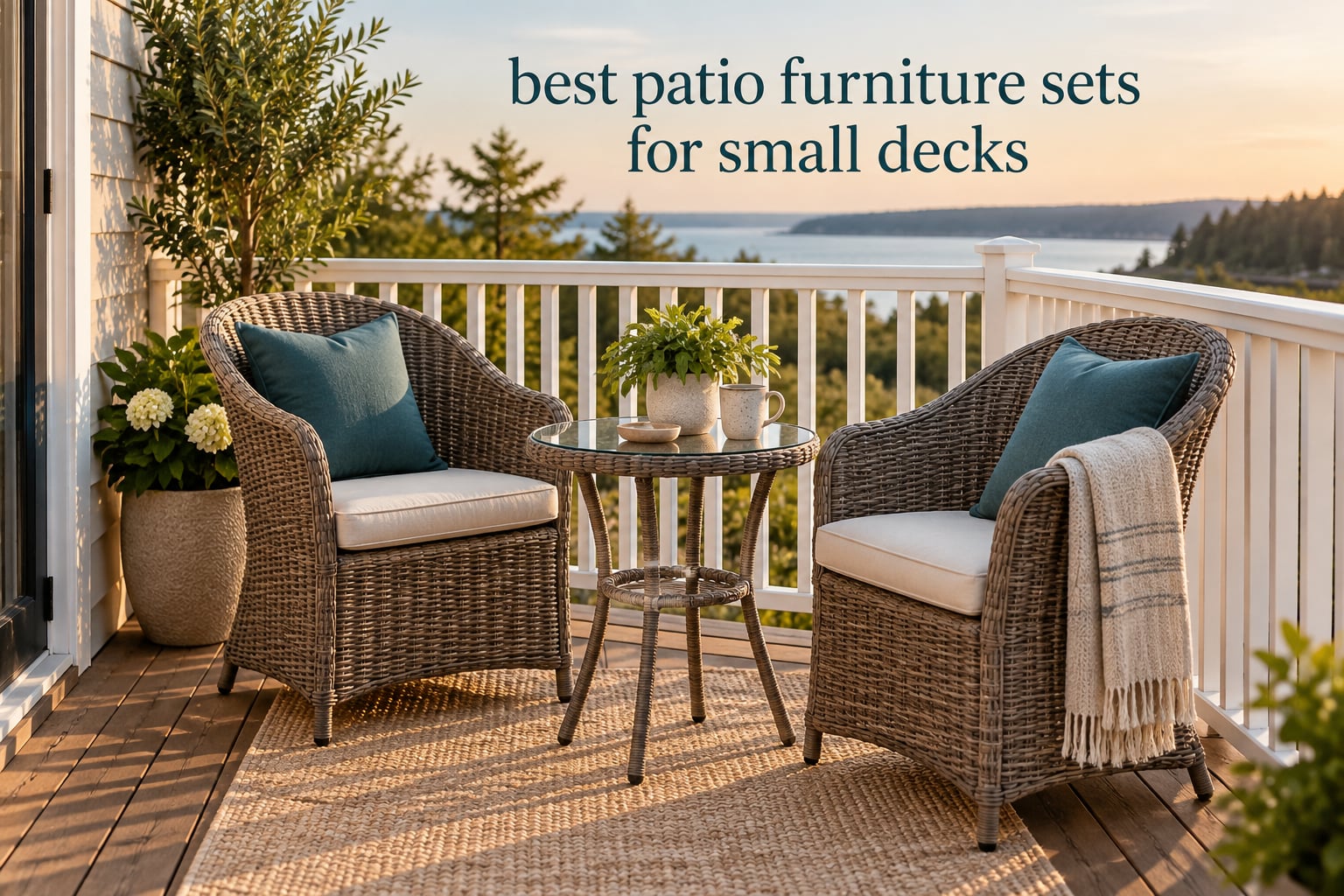 best patio furniture sets for small decks