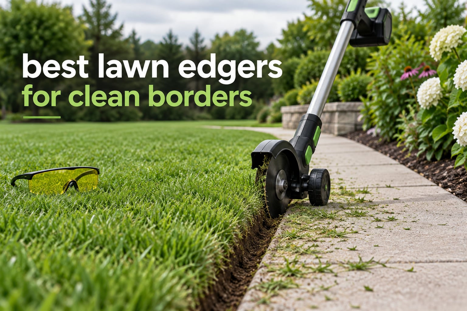 best lawn edgers for clean borders