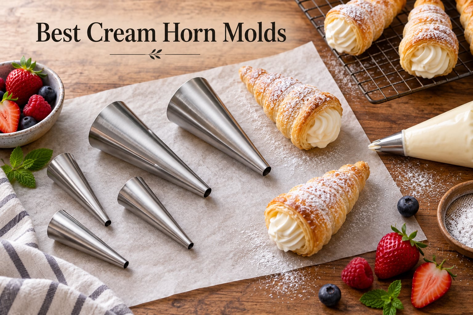Best Cream Horn Molds