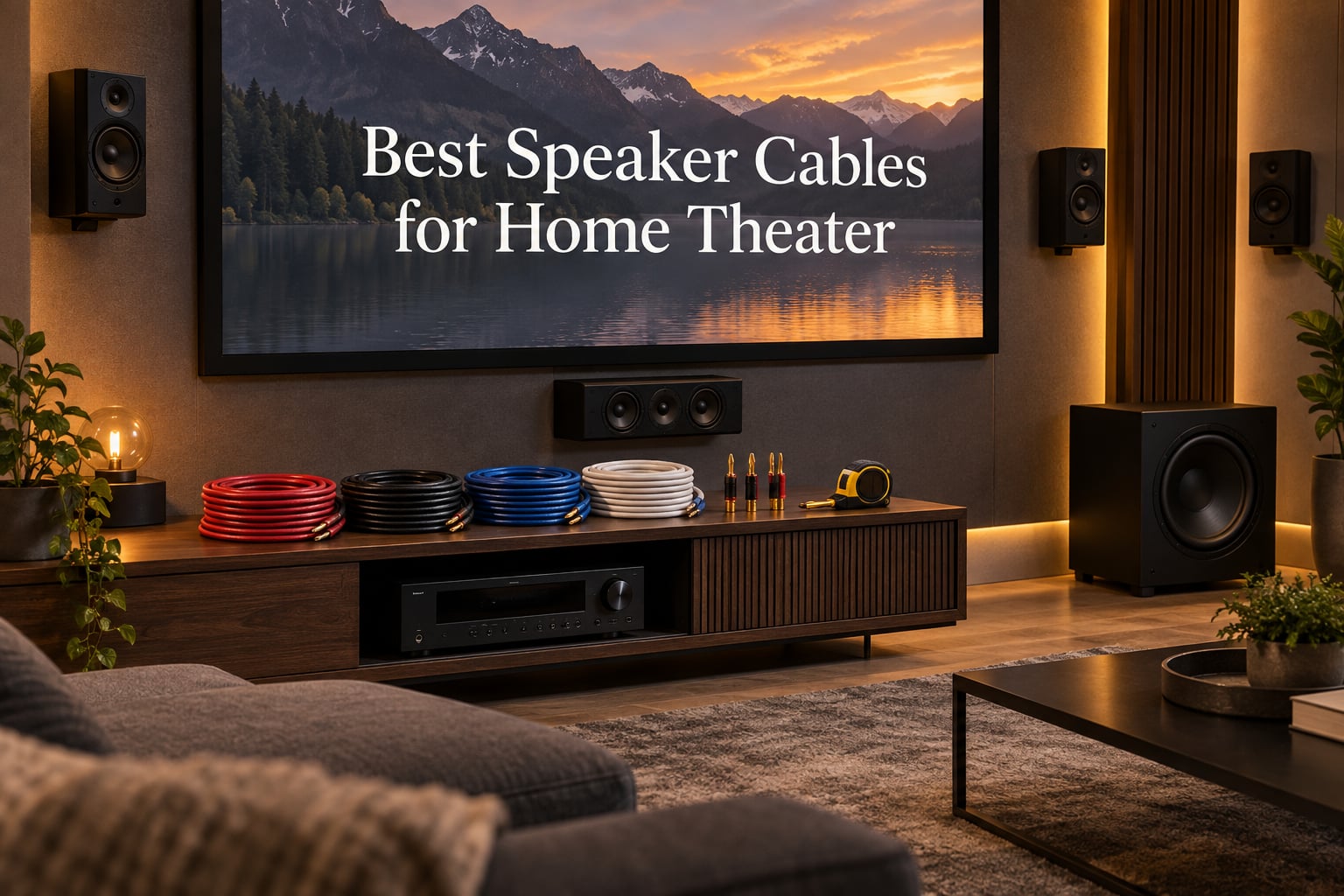 Best Speaker Cables for Home Theater