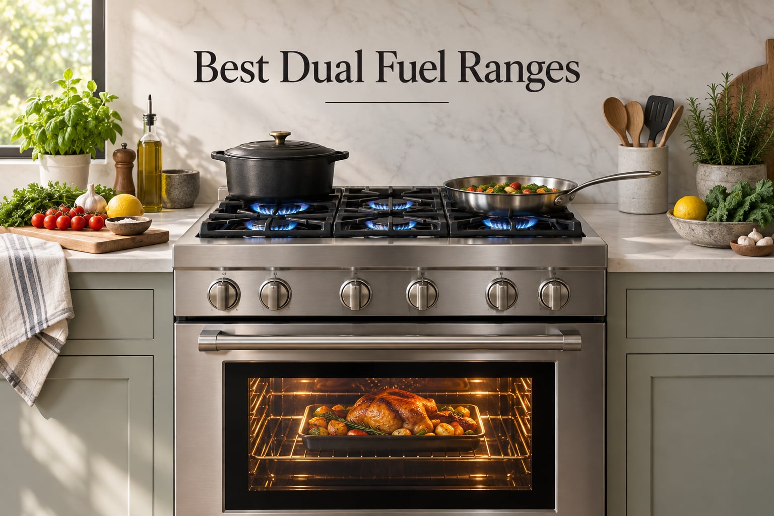 Best Dual Fuel Ranges