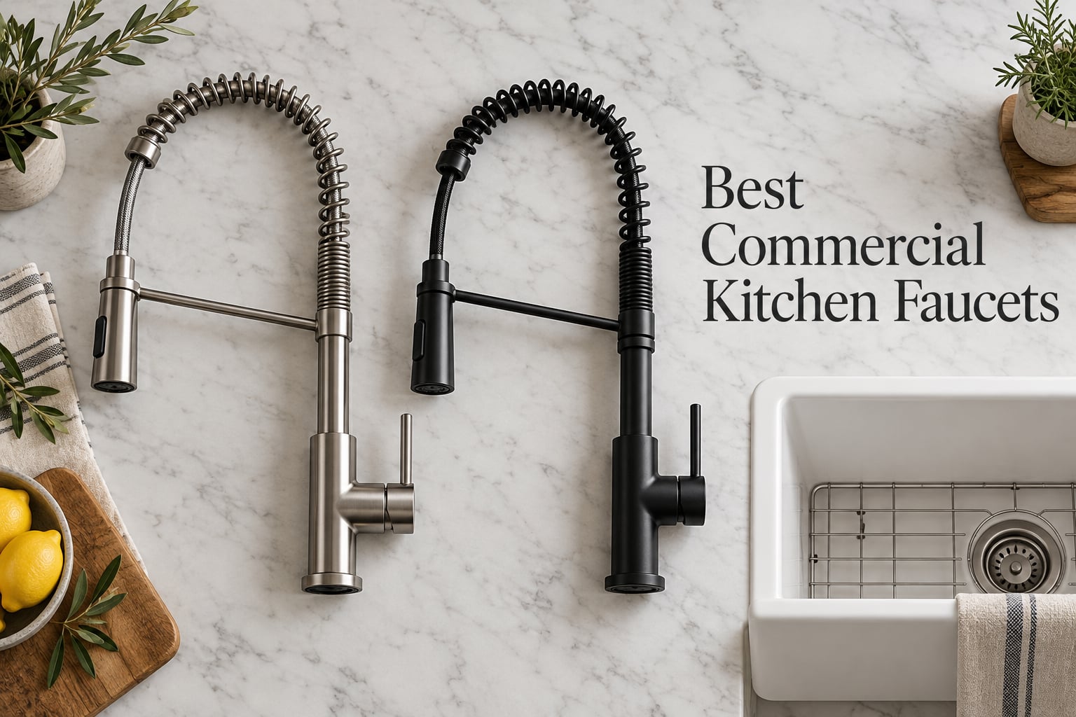 Best Commercial Kitchen Faucets