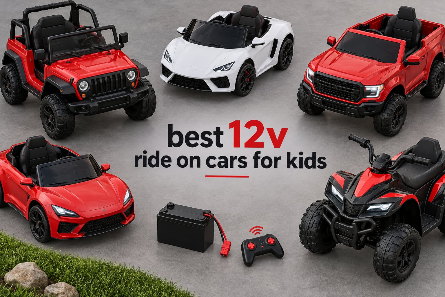 best 12v ride on cars for kids