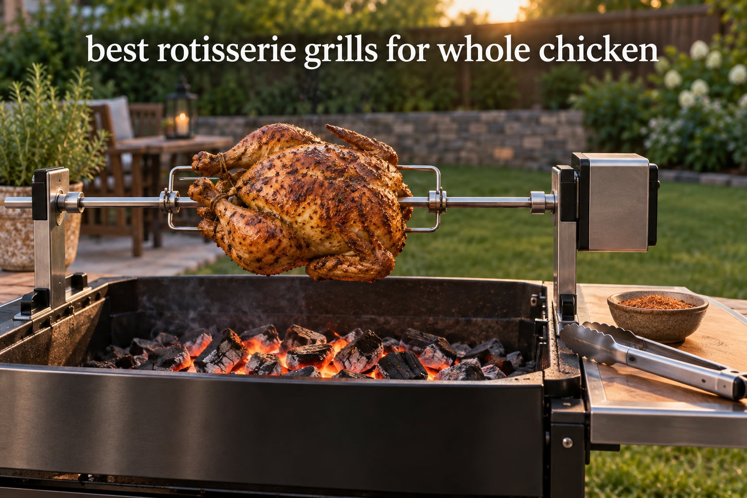 best rotisserie grills for whole chicken