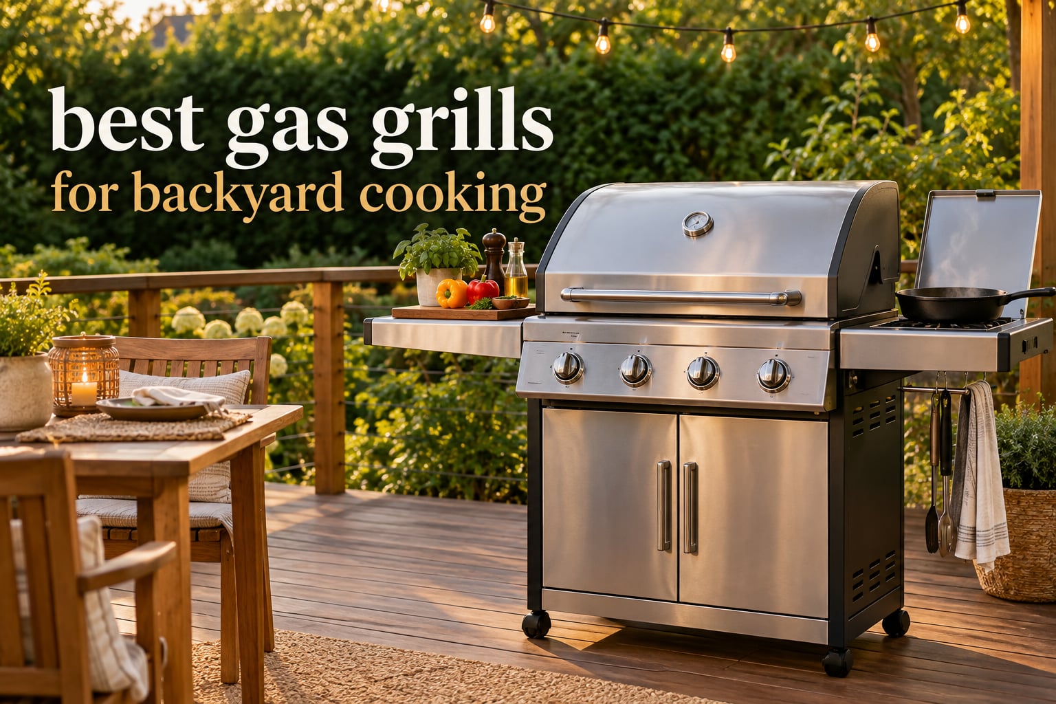 best gas grills for backyard cooking