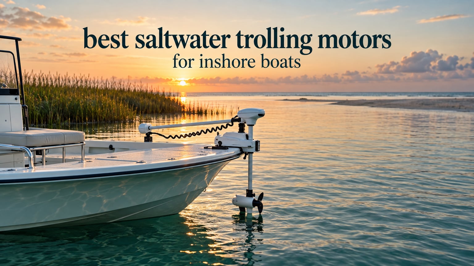 best saltwater trolling motors for inshore boats