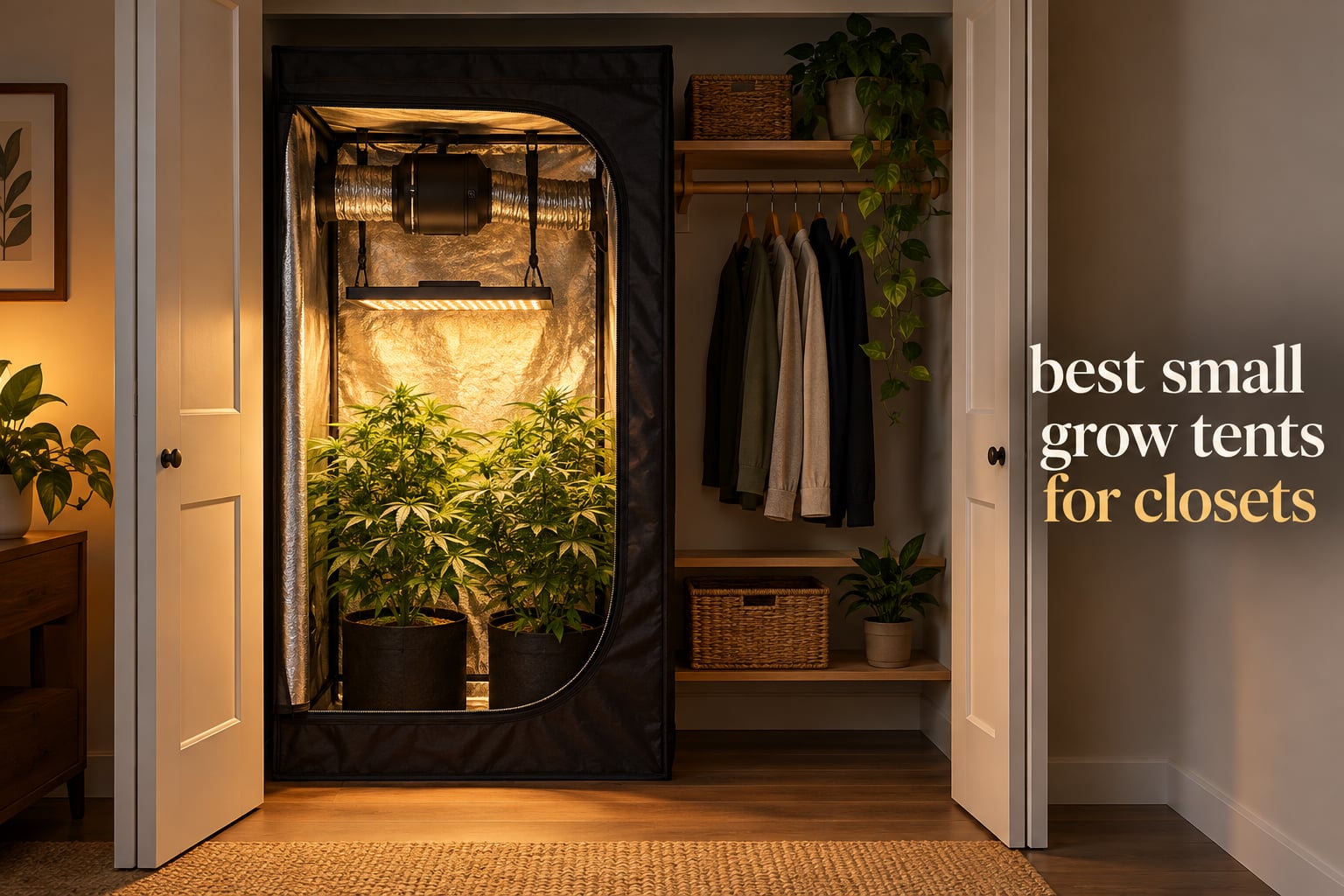 best small grow tents for closets