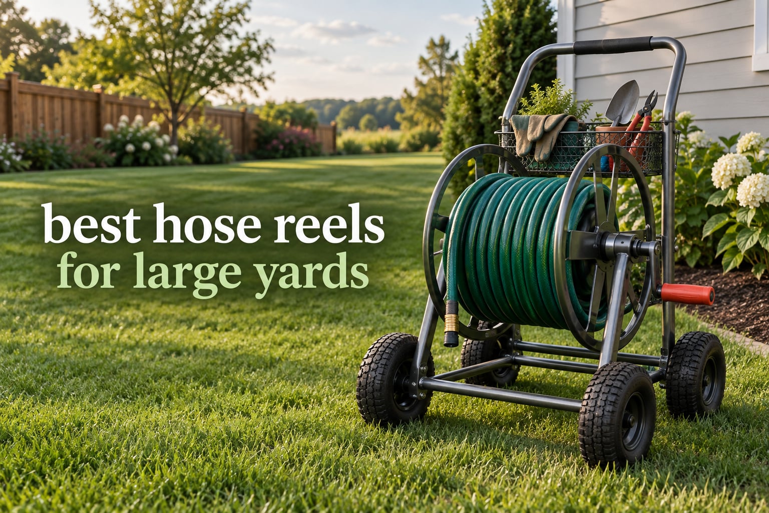 best hose reels for large yards