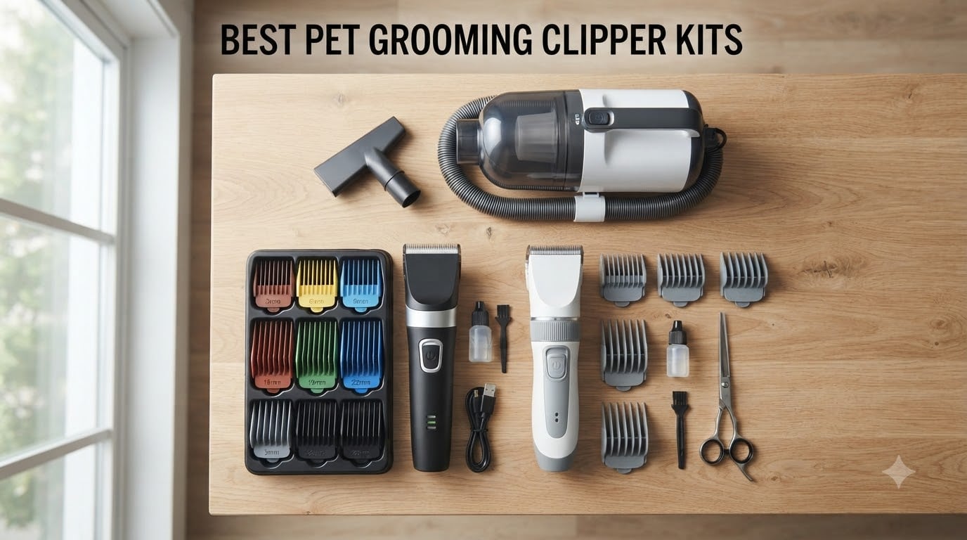 Best Pet Grooming Clipper Kits