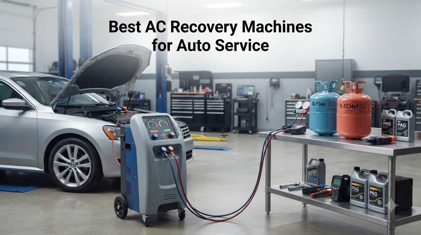 Best AC Recovery Machines for Auto Service