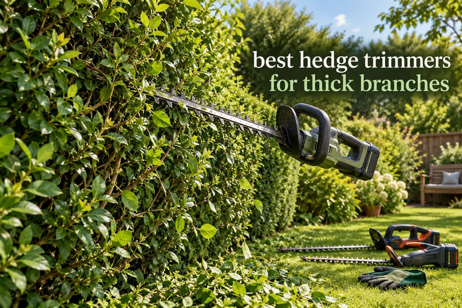 best hedge trimmers for thick branches