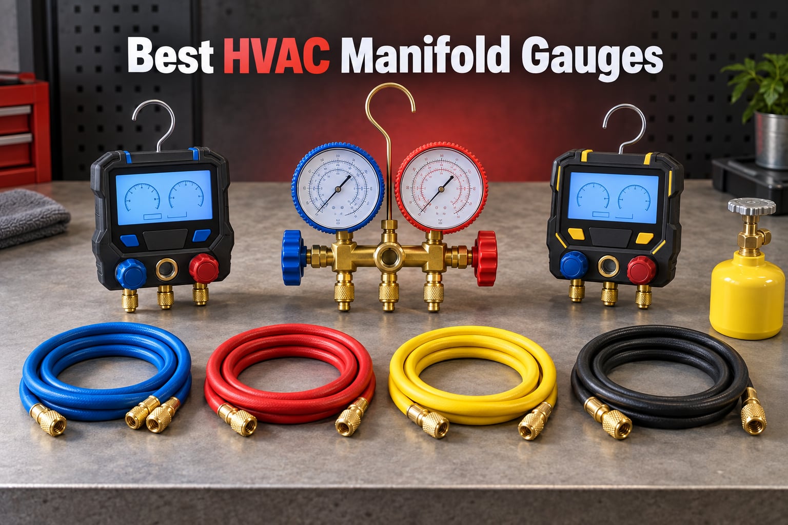 Best HVAC Manifold Gauges