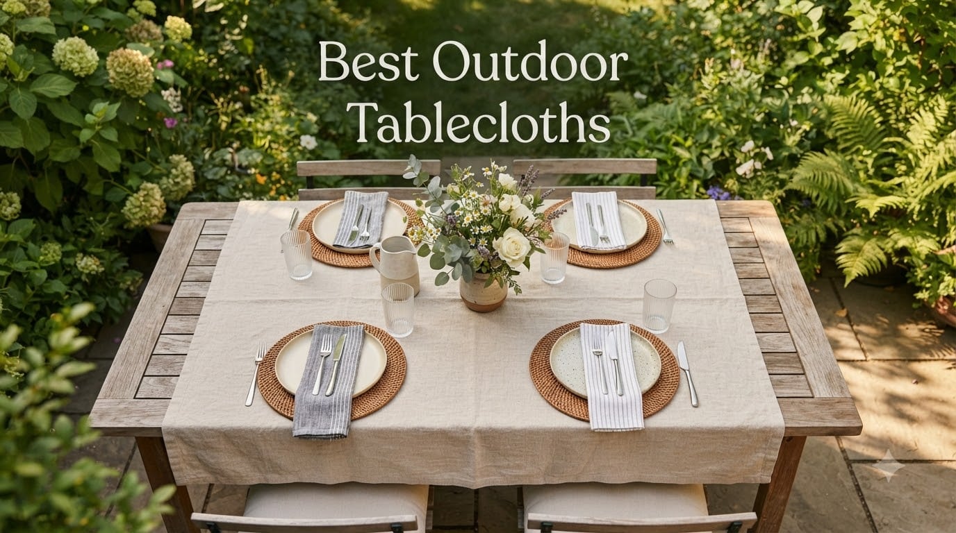 Best Outdoor Tablecloths
