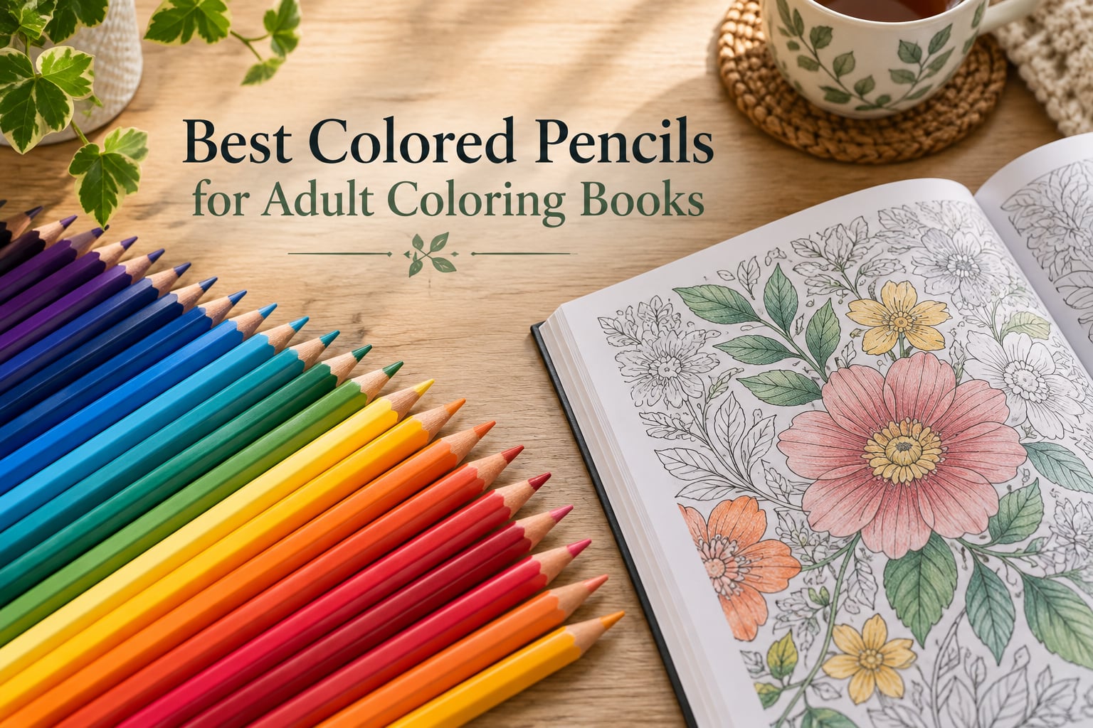 Best Colored Pencils for Adult Coloring Books