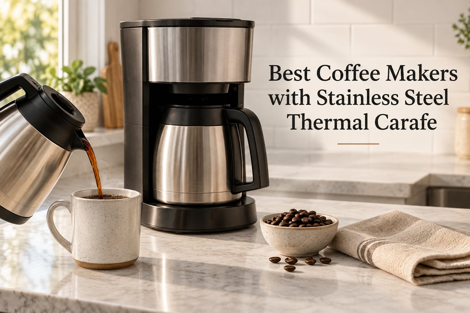 Best Coffee Makers with Stainless Steel Thermal Carafe