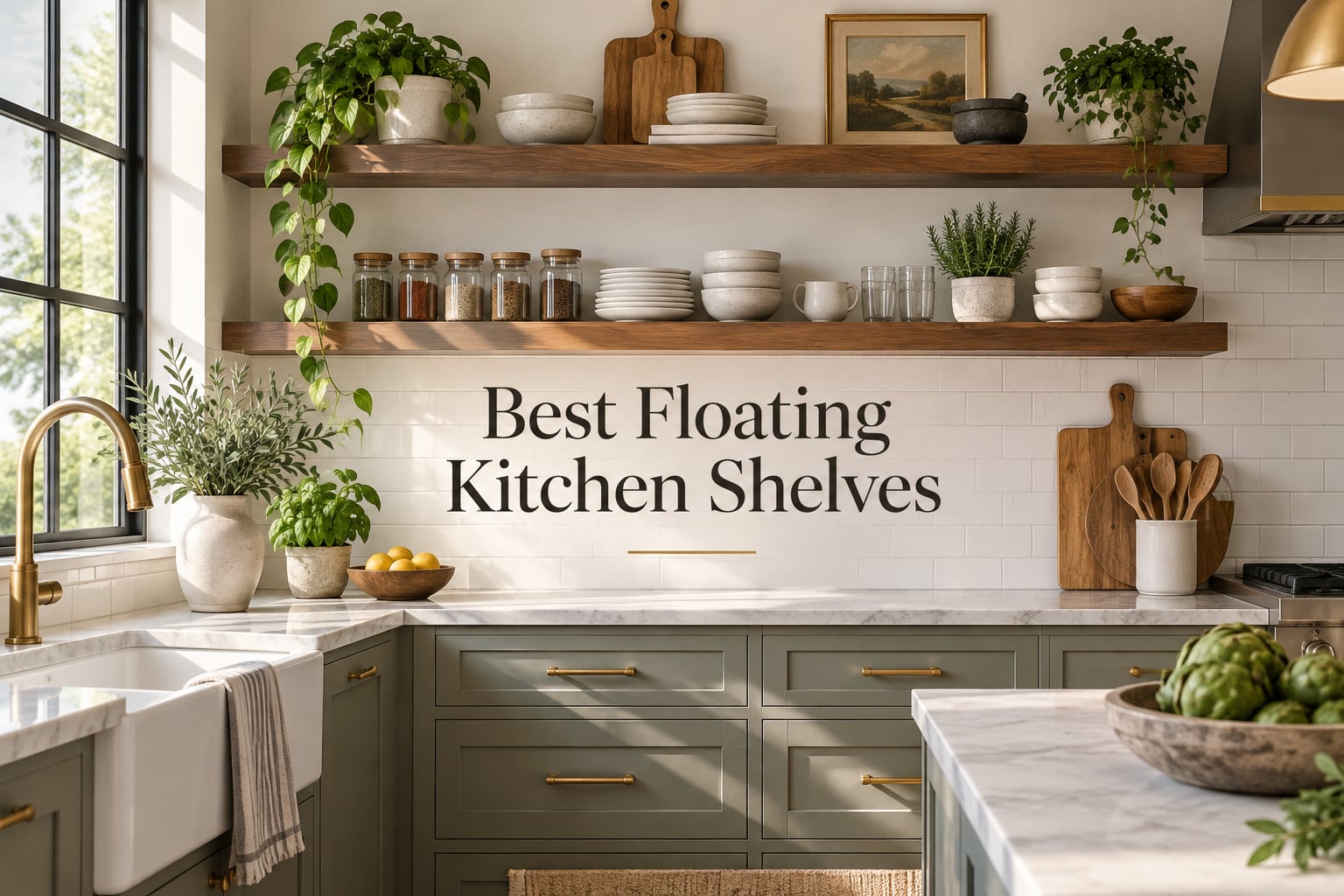 Best Floating Kitchen Shelves