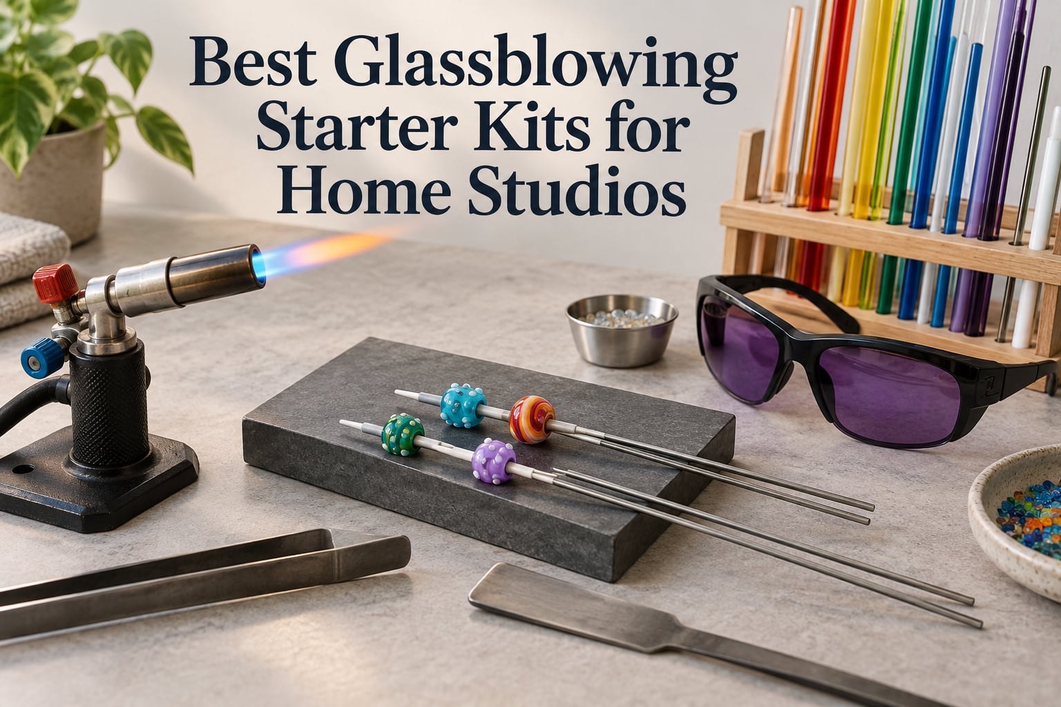 Best Glassblowing Starter Kits for Home Studios
