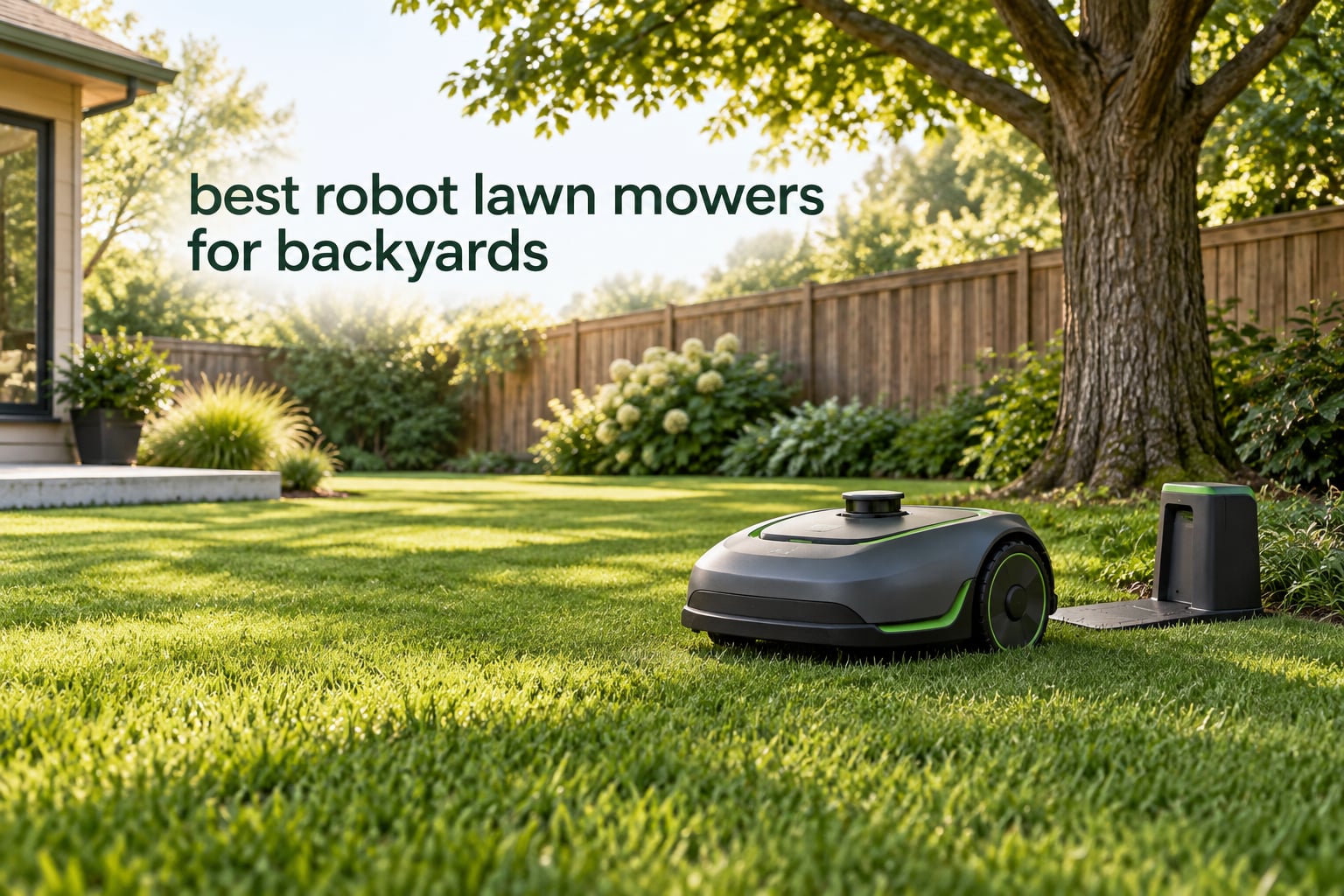 best robot lawn mowers for backyards