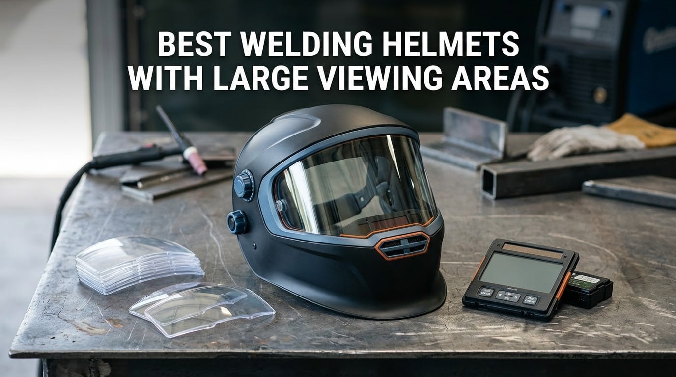 best welding helmets with large viewing areas