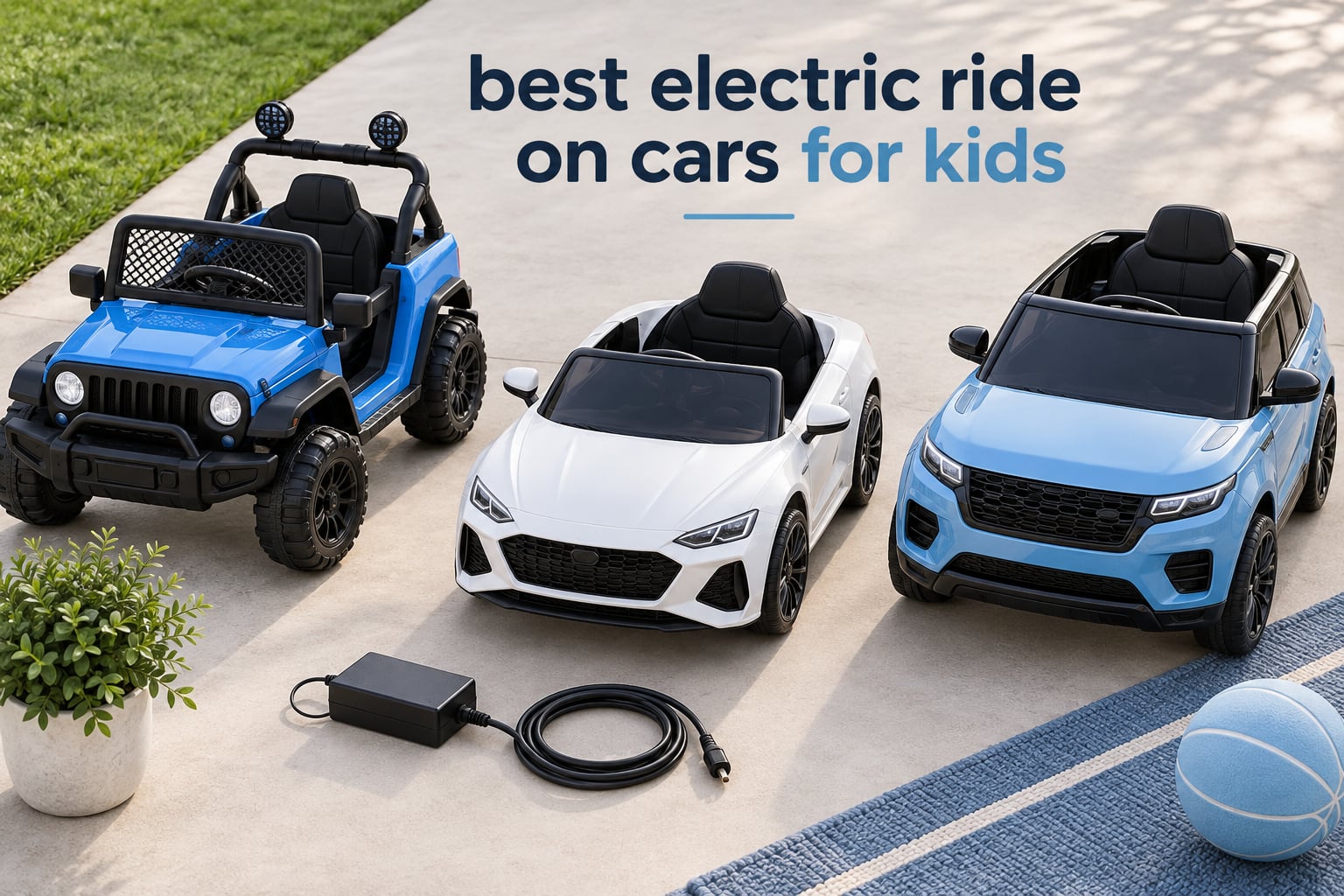 best electric ride on cars for kids