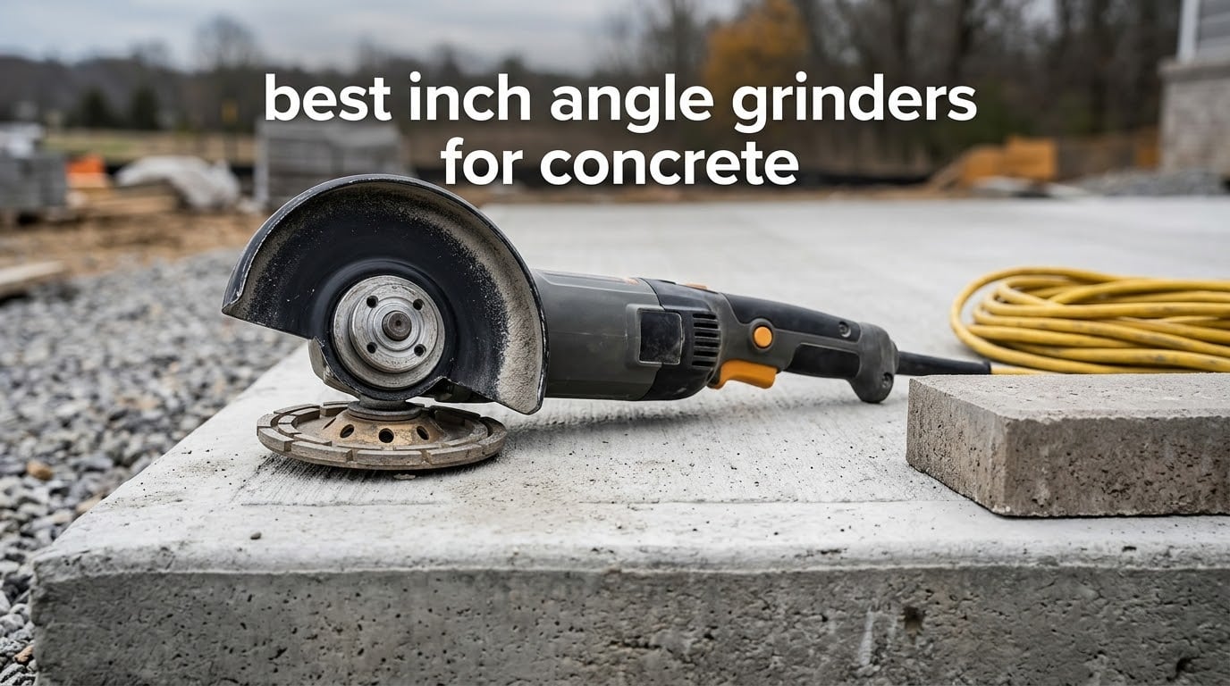 best 7 inch angle grinders for concrete
