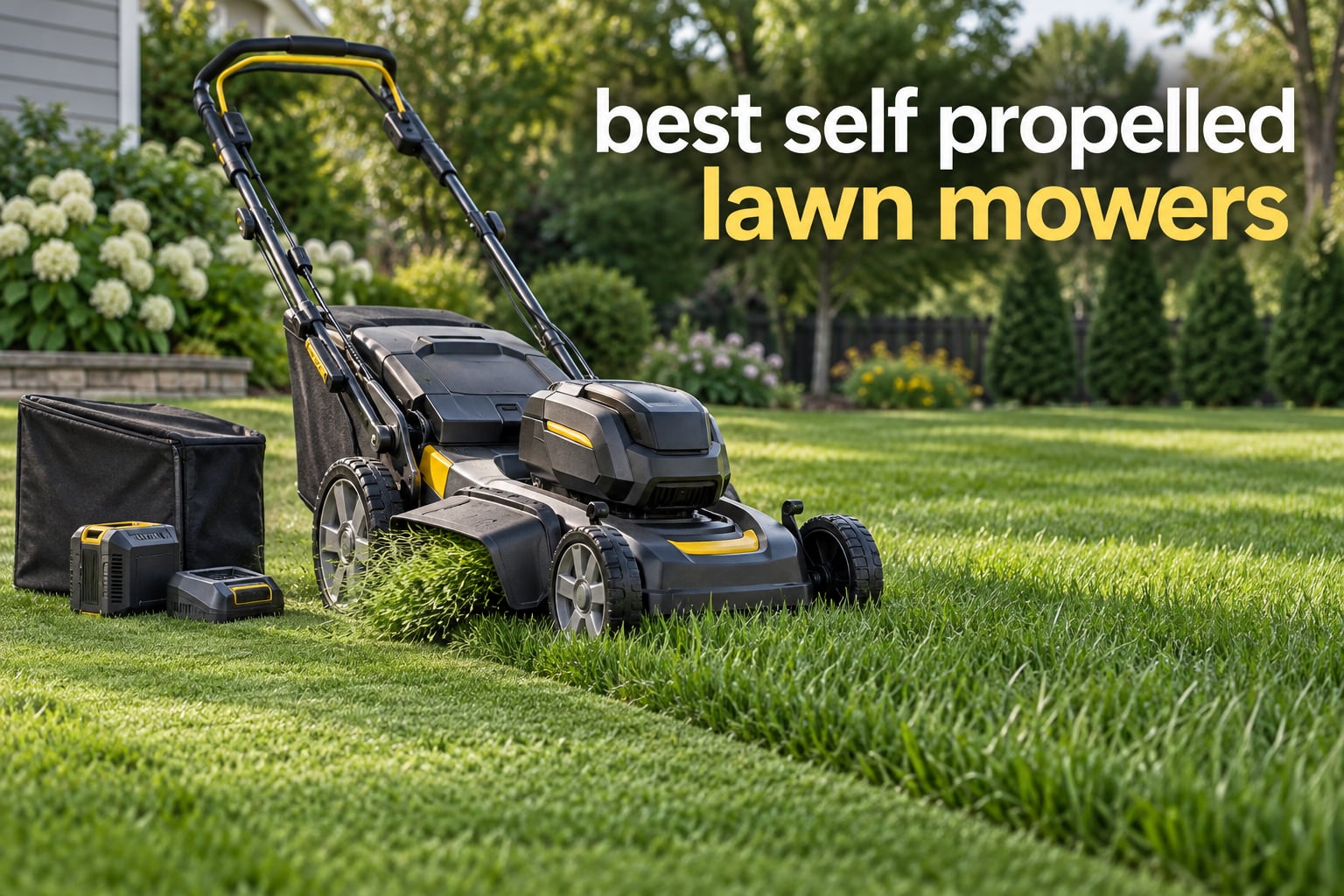 best self propelled lawn mowers