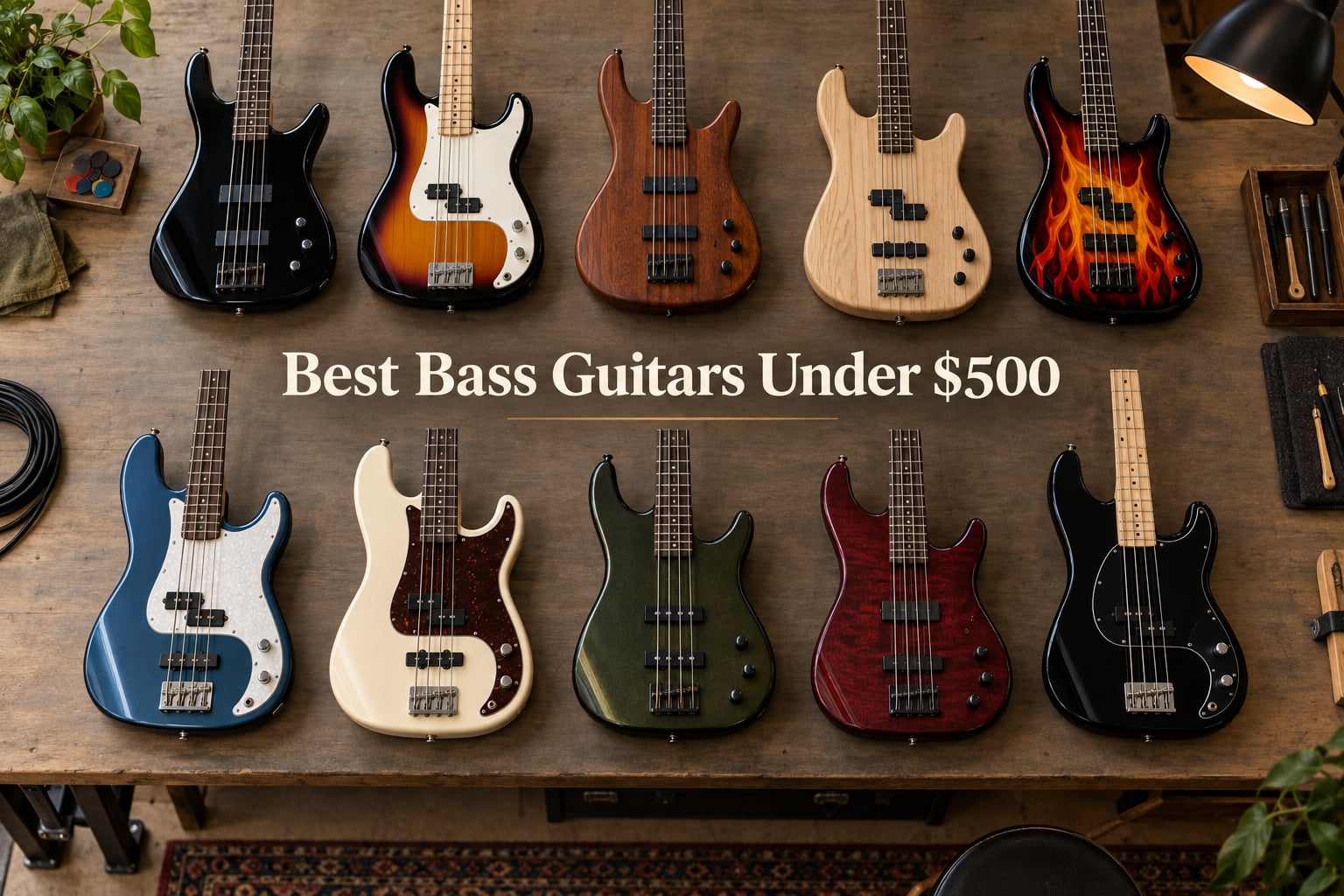 Best Bass Guitars Under $500