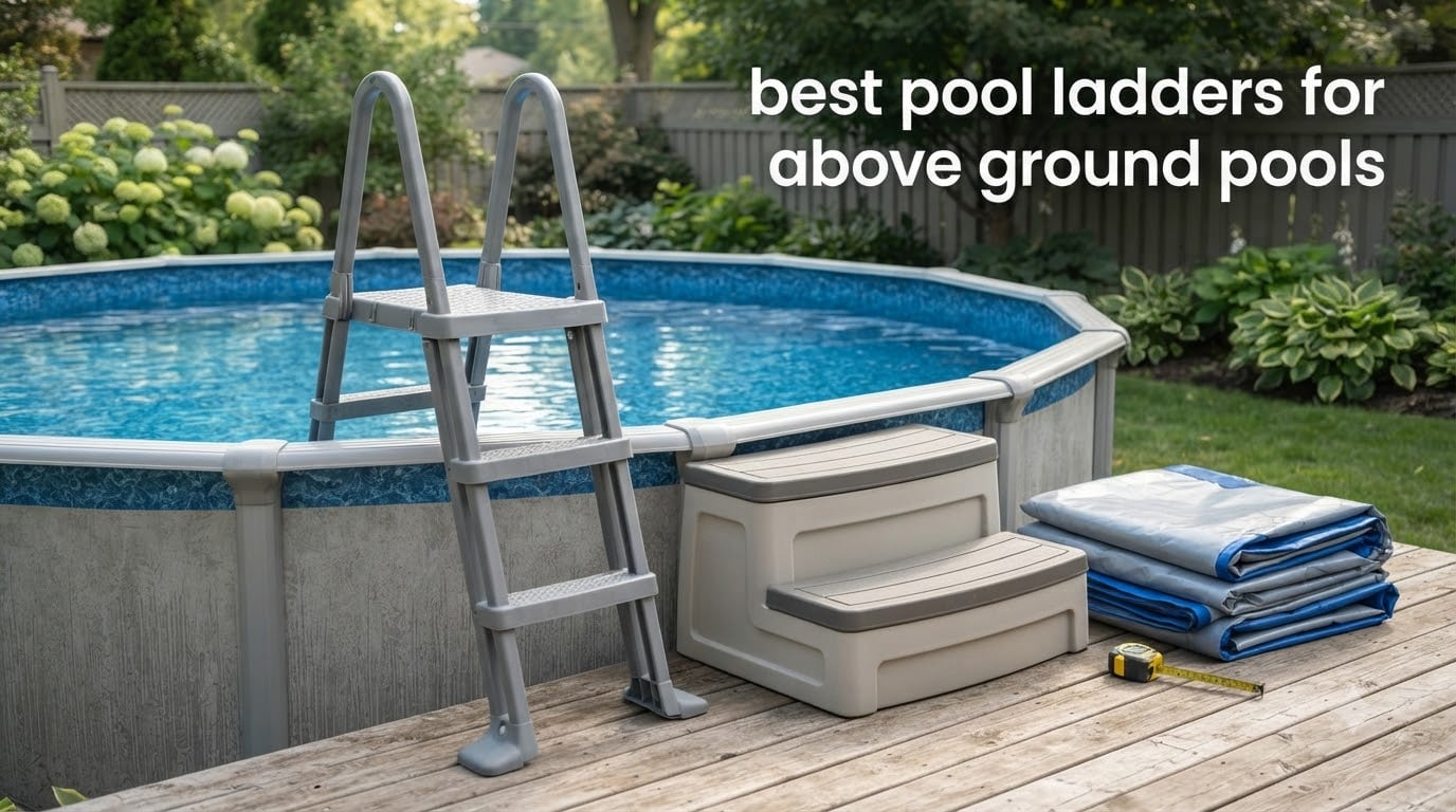 best pool ladders for above ground pools
