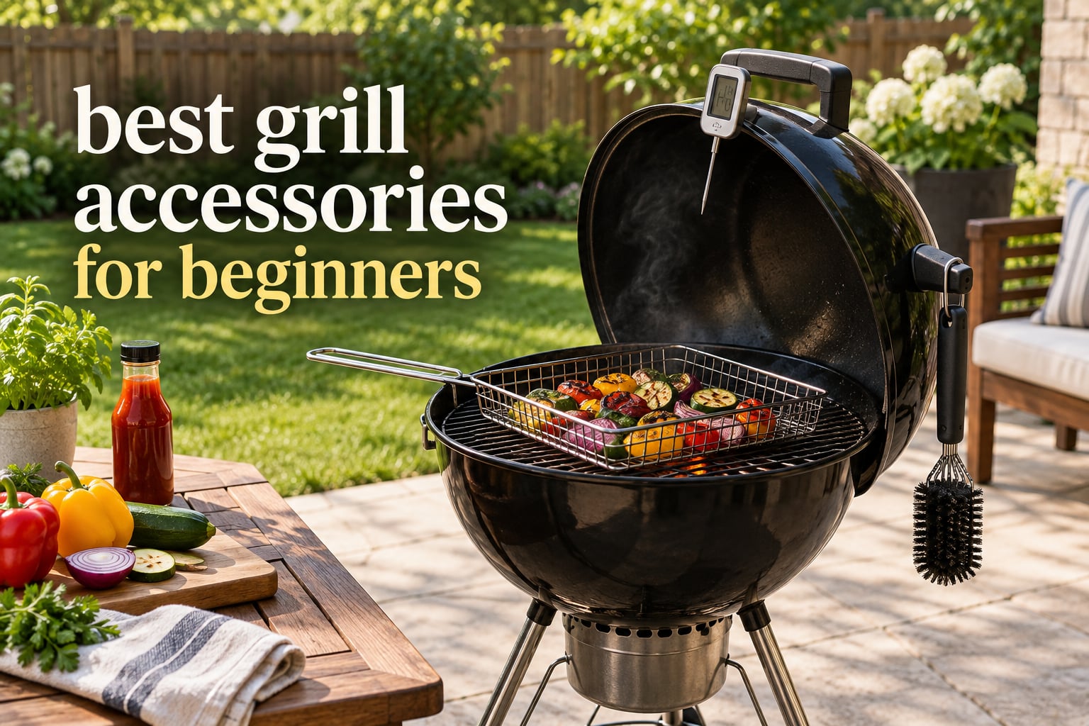 best grill accessories for beginners