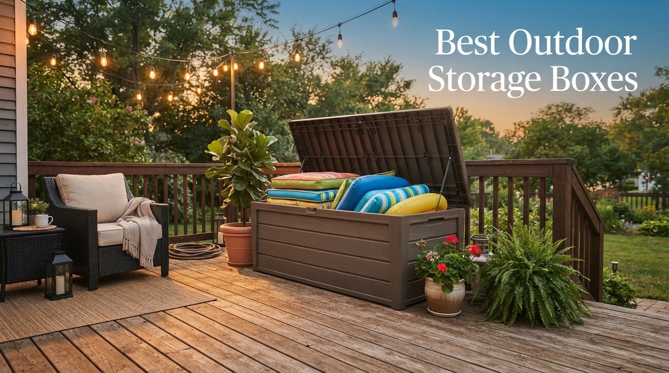Best Outdoor Storage Boxes