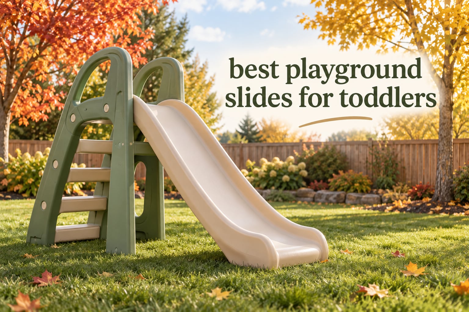 best playground slides for toddlers
