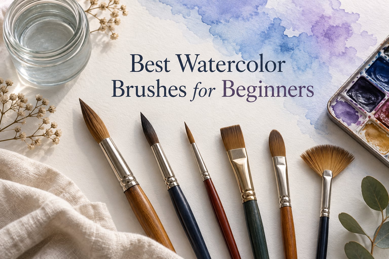 Best Watercolor Brushes for Beginners