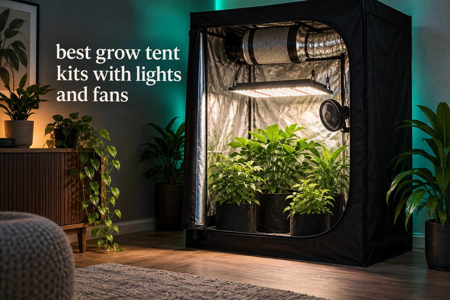 best grow tent kits with lights and fans