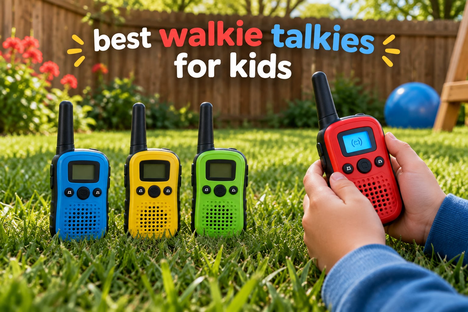 best walkie talkies for kids