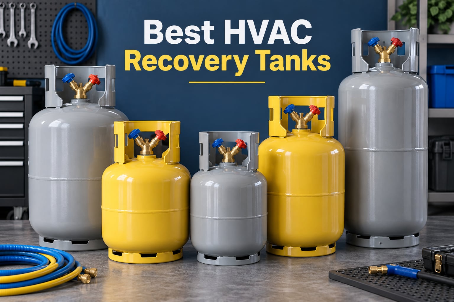 Best HVAC Recovery Tanks