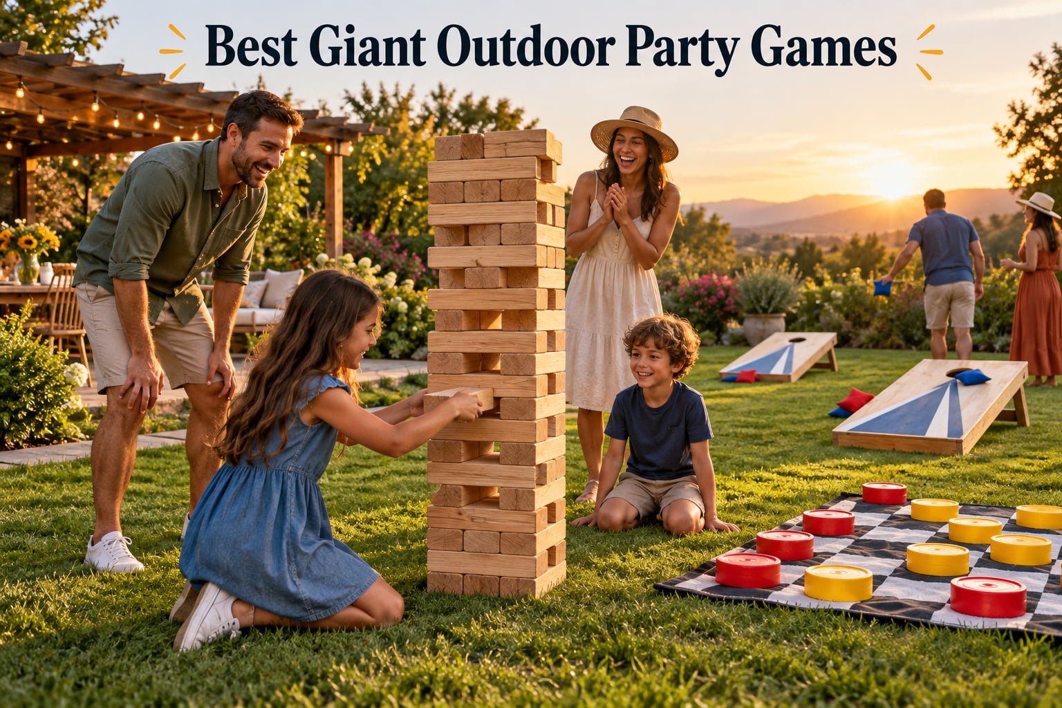 Best Giant Outdoor Party Games